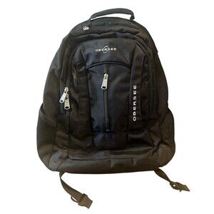 Obersee Black Diaper Bag Backpack With Changing Pad